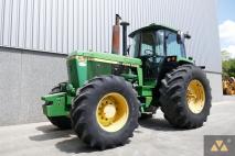 John Deere 4455 4WD 1991 Agricultural tractor  Van Dijk Heavy Equipment