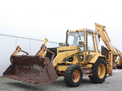 CATERPILLAR 428-II 1989 Loader BackhoeVan Dijk Heavy Equipment