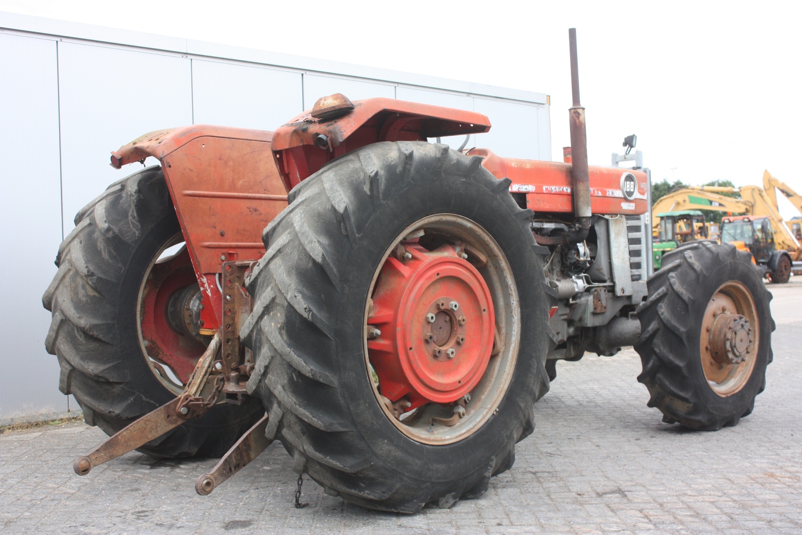 MASSEY FERGUSON 188 4WD 1974 Agricultural tractor | Van Dijk Heavy ...